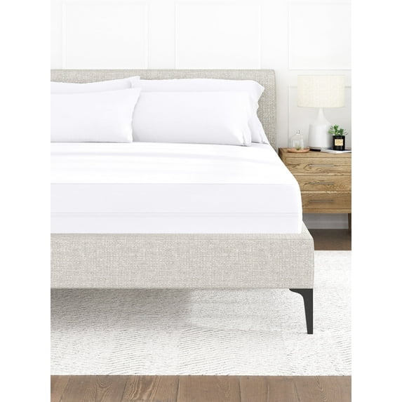 Waterproof Zippered Mattress Protector - Full Encasement Bed Bug Protection for King Size Beds by Comfort Canopy