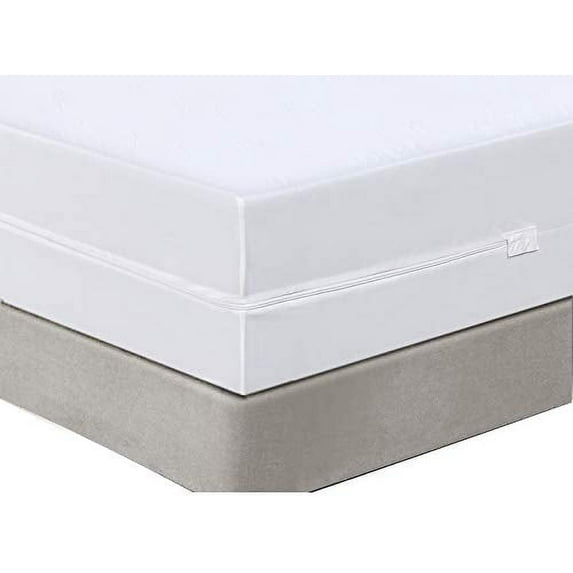 NiagaraSleepSolution Waterproof Zippered Mattress Protector, Queen, 60x80x15-18 Inches
