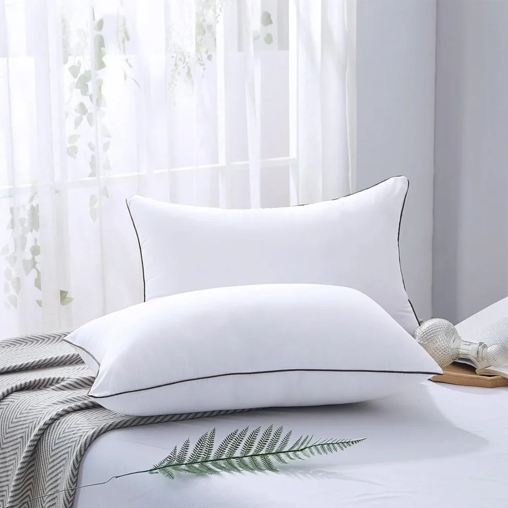 King Size Pillows Set of 2, Cooling and Down Alternative Bed Pillows Set of 4, Supportive Luxury Hotel Pillows for Sleeping King Pillows Set of 4 for Side and Back Sleepers