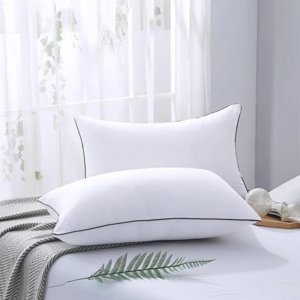 King Size Pillows Set of 2, Cooling and Down Alternative Bed Pillows Set of 4, Supportive Luxury Hotel Pillows for Sleeping King Pillows Set of 4 for Side and Back Sleepers